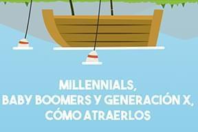 Millennials, Baby Boomers y Generación X, Cómo Atraerlos